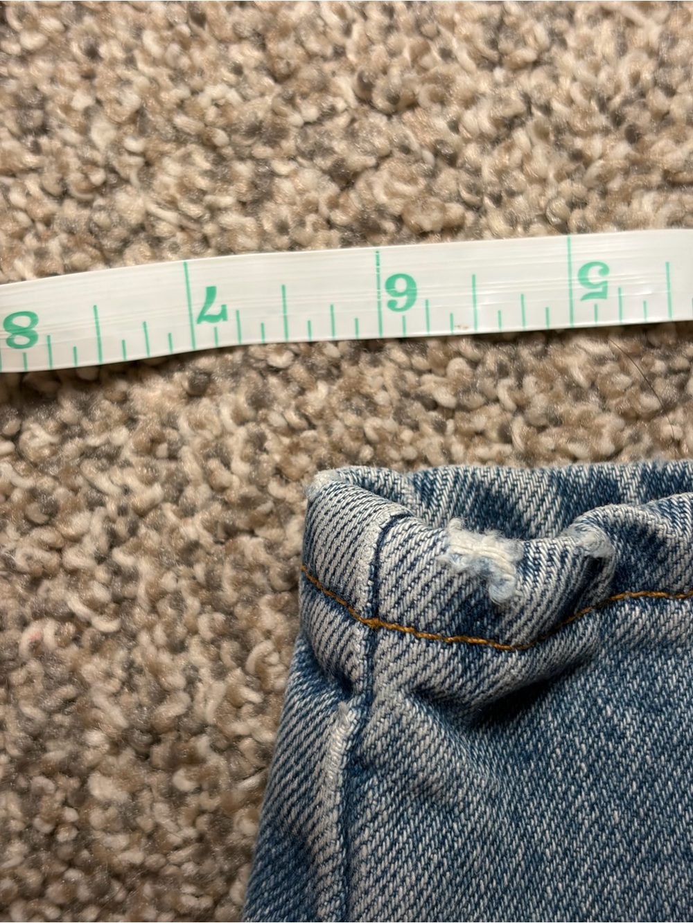 Vintage 1996 Levi’s 521 Tapered Fit Leg Size 18 Long Light Wash Made in USA VTG - Picture 16 of 16